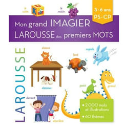 Mon grand imagier Larousse des premiers mots
