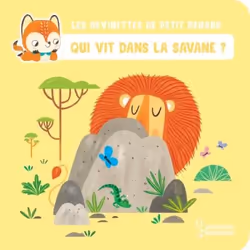 ISBN Qui vit dans la savane ?, Français, 16 pages