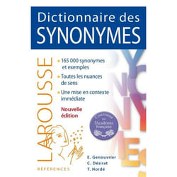 Dictionnaire des synonymes (Broché)