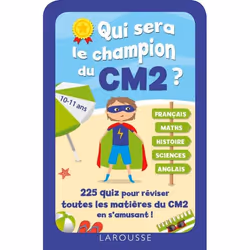 ISBN Qui sera le champion du CM2 ?, Pour enfants, Français, 16 pages