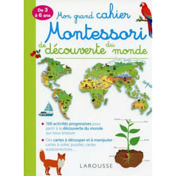 Mon grand cahier Montessori de découverte du monde (Broché)