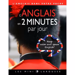 ISBN L'anglais en 2 minutes par jour, Français, 96 pages