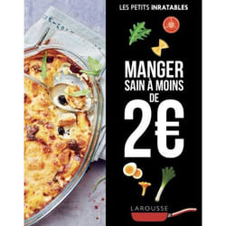 Manger sain à moins de 2 euros (Broché)