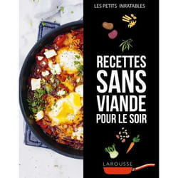 Recettes sans viande pour le soir (Broché)