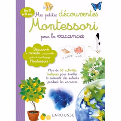 ISBN Mes petites découvertes Montessori pour les vacances, Pour enfants, Français, 72 pages