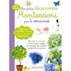 Mes petites découvertes Montessori pour les vacances (Cartonné)