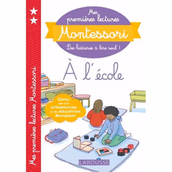 ISBN Mes premières lectures Montessori, A l'école, Pour enfants, Français, 32 pages