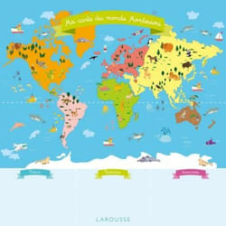 Ma carte du Monde Montessori (Blister)
