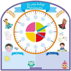 Ma petite horloge Montessori (Blister)