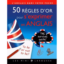 ISBN 50 règles d'or pour s'exprimer en anglais, Français, 96 pages