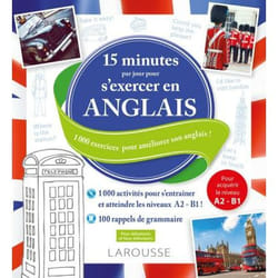 15 minutes par jour pour s'exercer en anglais (Broché)