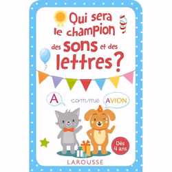 ISBN Qui sera le champion des sons et des lettres ?, Pour enfants, Français, 16 pages