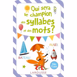 ISBN Qui sera le champion des syllabes et des mots ?, Pour enfants, Français, 16 pages