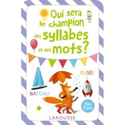 Qui sera le champion des syllabes et des mots ? (Etui)