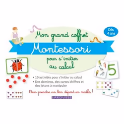 ISBN Mon grand coffret Montessori d'initiation au calcul, Pour enfants, Français, 124 pages