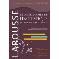 Le dictionnaire de linguistique et des sciences du langage (Relié)