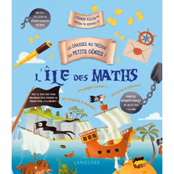 ISBN Les chasses au trésor des petits génies - L'île des maths, Pour enfants, Français, 8 pages