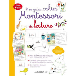 Mon grand cahier Montessori de lecture (Broché)
