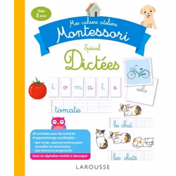 ISBN Mon cahier-atelier Montessori de dictées, Pour enfants, Français, 96 pages