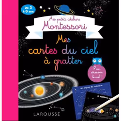 ISBN Mes petits ateliers Montessori - Mes cartes du ciel à gratter, Pour enfants, Français, 8 pages