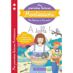 Mes premières lectures Montessori - A table (Broché)