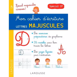 ISBN Petit cahier d'écriture spécial Majuscules, Pour enfants, Français, 48 pages