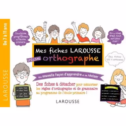 ISBN Fiches de révision Cycle 3 orthographe, Français, 40 pages
