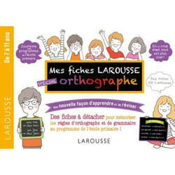 Fiches de révision Cycle 3 orthographe (Broché)