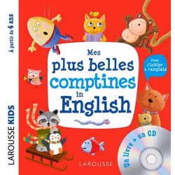ISBN Mes plus belles comptines in English, Français, 24 pages