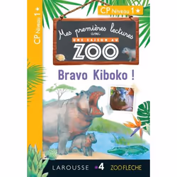 ISBN 1ères lectures UNE SAISON AU ZOO - Bravo Kiboko !, Animaux, Français, 32 pages