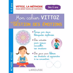ISBN Mon cahier Vittoz, spécial gestion des émotions, Pour enfants, Français, 48 pages
