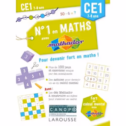 ISBN Numéro 1 en maths avec Mathador CE1, Pour enfants, Français, 72 pages