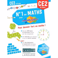 ISBN Numéro 1 en maths avec Mathador CE2, Pour enfants, Français, 72 pages
