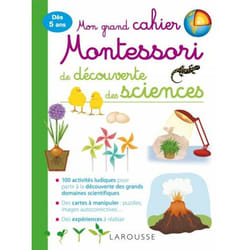 Mon grand cahier Montessori d'initiation aux sciences (Broché)