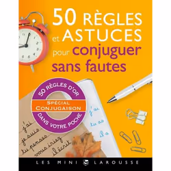 ISBN 50 règles et astuces pour conjuguer sans fautes, Pour enfants, Français, 96 pages