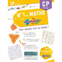 N°1 en maths avec Mathador CP, 6-7 ans (Broché)