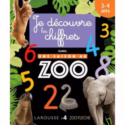 ISBN Je découvre les chiffres avec Une saison au Zoo, Animaux, Français, 48 pages