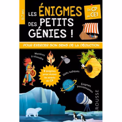 ISBN Les énigmes des petits génies CP-CE1, Pour enfants, Français, 80 pages