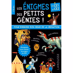 ISBN Les énigmes des petits génies CE1-CE2, Pour enfants, Français, 80 pages