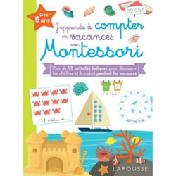 J'apprends à compter en vacances avec Montessori (Broché)