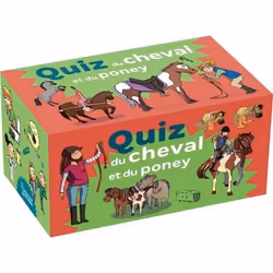 ISBN Quiz du cheval et du poney, Français, 128 pages