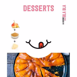ISBN Desserts sans bla bla, Français, 144 pages