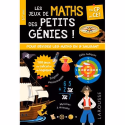 ISBN Les JEUX de MATHS et LOGIQUE des petits génies CP, Pour enfants, Français, 80 pages
