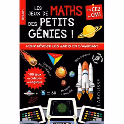 ISBN Les JEUX de MATHS et LOGIQUE des petits génies CE2, Pour enfants, Français, 80 pages
