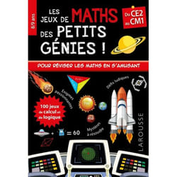 Les JEUX de MATHS et LOGIQUE des petits génies CE2 (Broché)