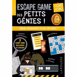 ISBN Escape games des petits génies CM1, Pour enfants, Français, 80 pages