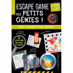 ISBN Escape games des petits génies CM2, Pour enfants, Français, 80 pages