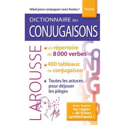 Dictionnaire poche des conjugaisons (Broché)