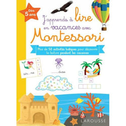 J'apprends à lire en vacances avec Montessori (Broché)