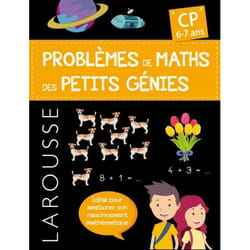 Problèmes de maths des petits génies CP (Broché)